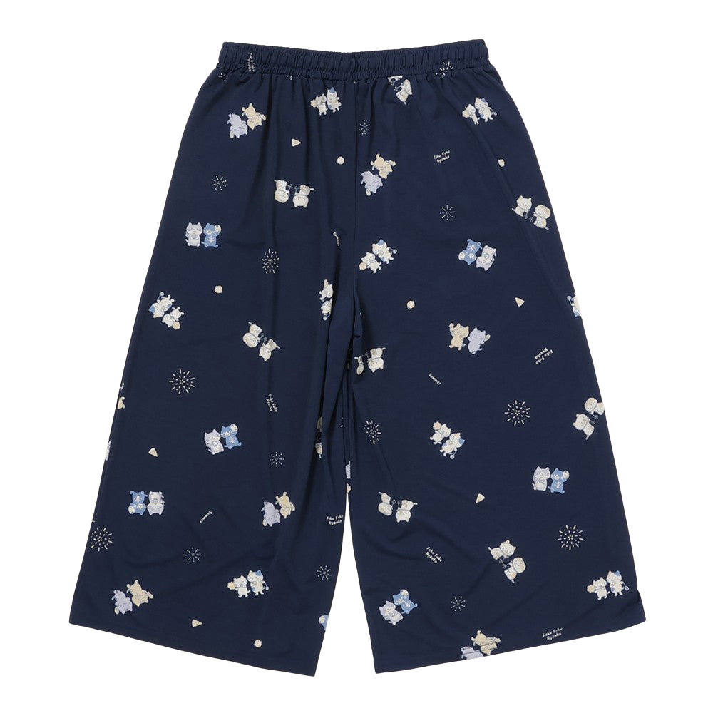 ふくふくにゃんこ ひんにゃり七分丈パンツL – HAPiNS online shop