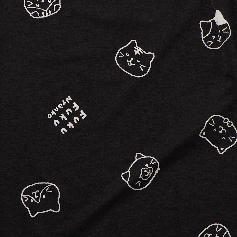 ふくふくにゃんこ ひんにゃり 七分丈 パンツ M – HAPiNS online shop