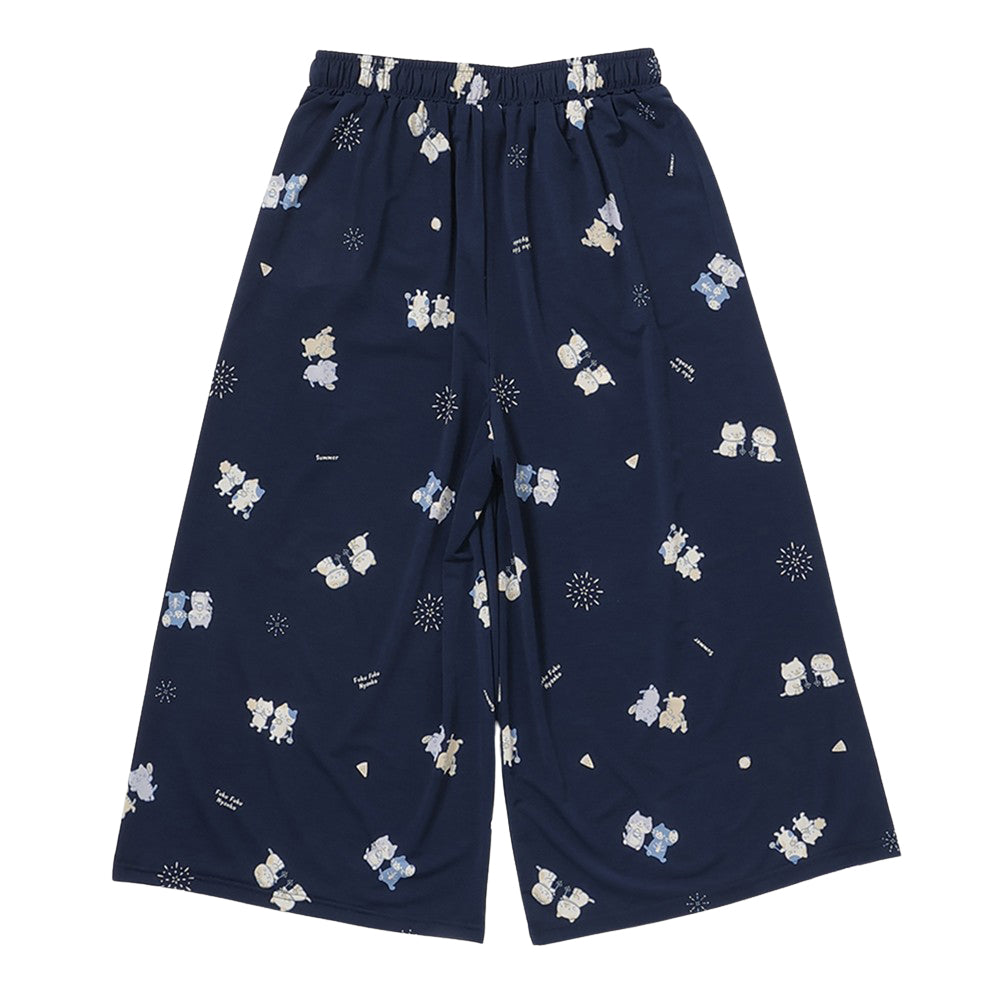 ふくふくにゃんこ ひんにゃり 七分丈 パンツ M – HAPiNS online shop