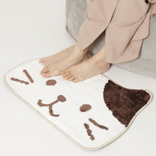  ふくふくにゃんこ マット＆エプロン＆スリッパセット
