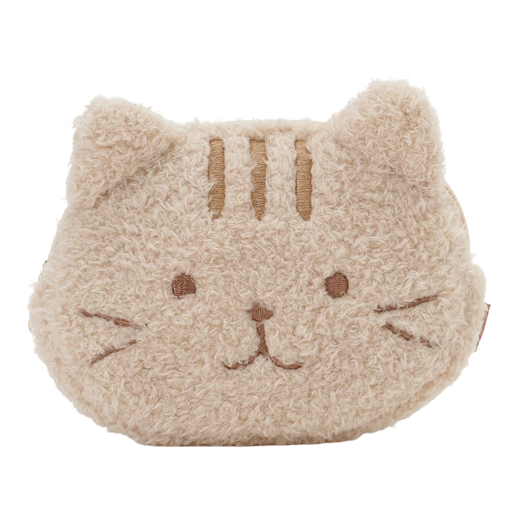 ふくふくにゃんこ ぽわぽわフラットフェイスポーチ – HAPiNS online shop