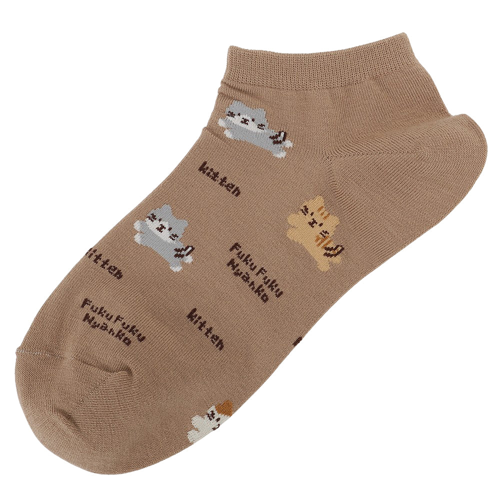 ふくふくにゃんこ  KITTENショートソックス