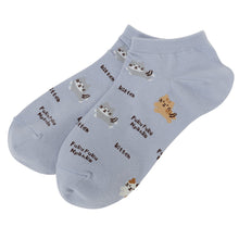  ふくふくにゃんこ  KITTENショートソックス
