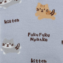  ふくふくにゃんこ  KITTENショートソックス

