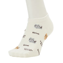  ふくふくにゃんこ  KITTENショートソックス
