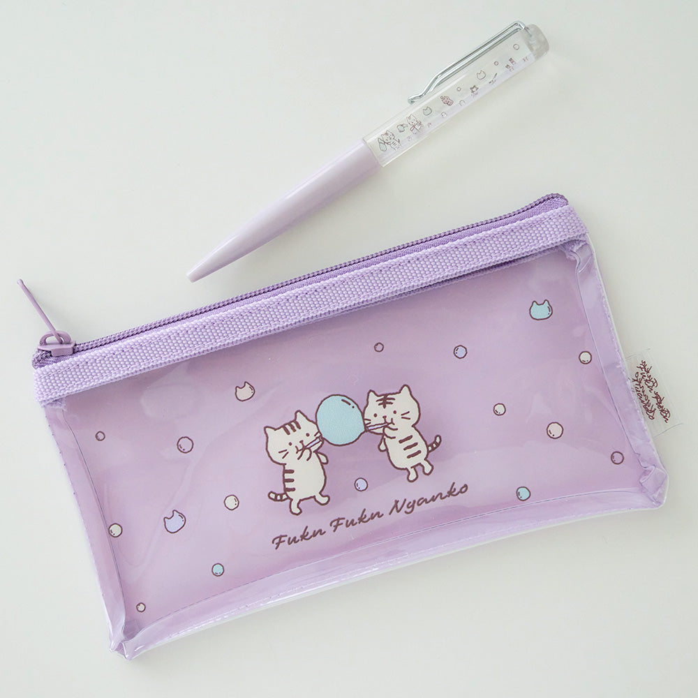 Fuku Fuku Nyankoしゃぼんペンケースセット – HAPiNS online shop