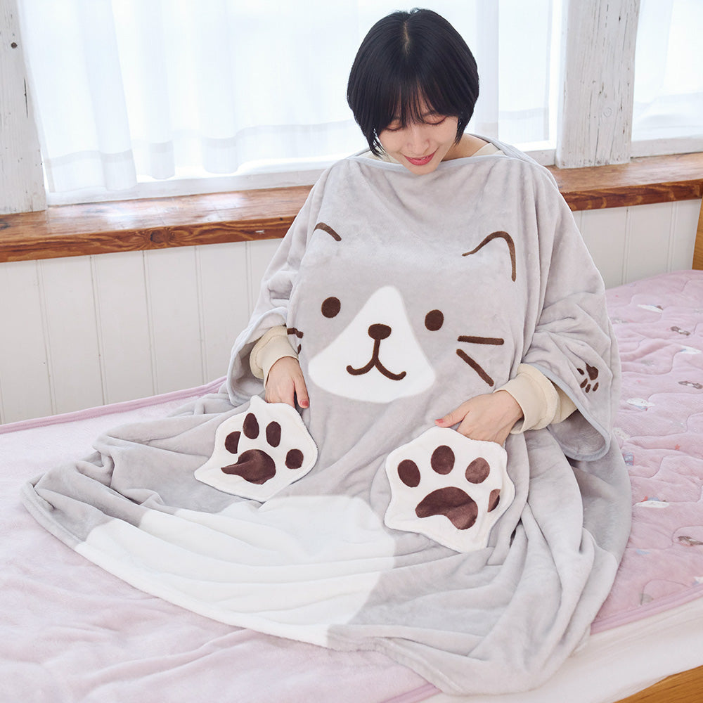 ふくふくにゃんこ 着るにゃんケット – HAPiNS online shop