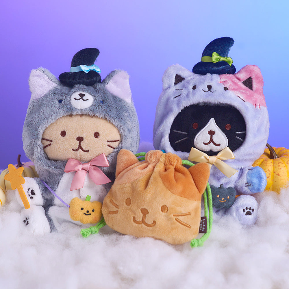 【きなこ餅@プロフ必読様】 ねこさんの着ぐるみコスチューム ぬい服 2着 ふくふくにゃんこ 着せ替えマジカル着ぐるみ – HAPiNS online shop