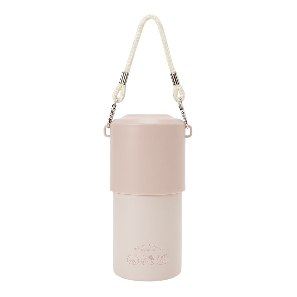 ふくふくにゃんこ おかおドットペットボトルクーラー – HAPiNS