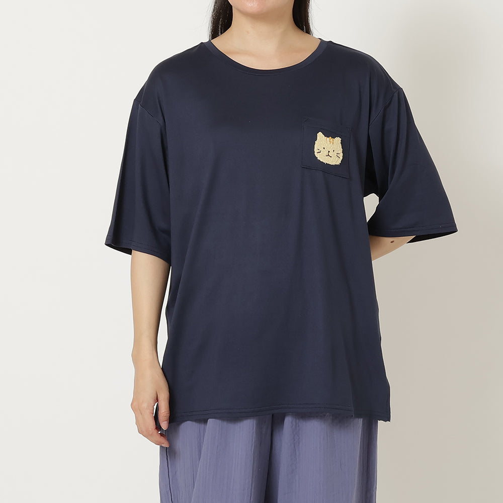ふくふくにゃんこ とろみ冷感Tシャツ – HAPiNS online shop ふくふくにゃんこ とろみ冷感Tシャツ – HAPiNS online shop