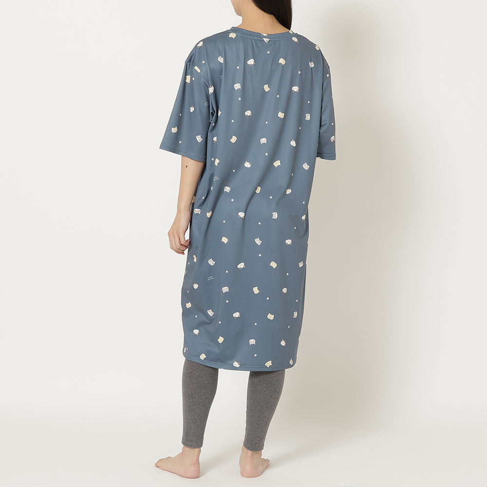 ふくふくにゃんこ やわらか涼感ワンピース – HAPiNS online shop