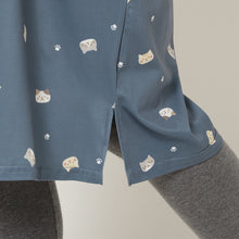  ふくふくにゃんこ  やわらか涼感ワンピース
