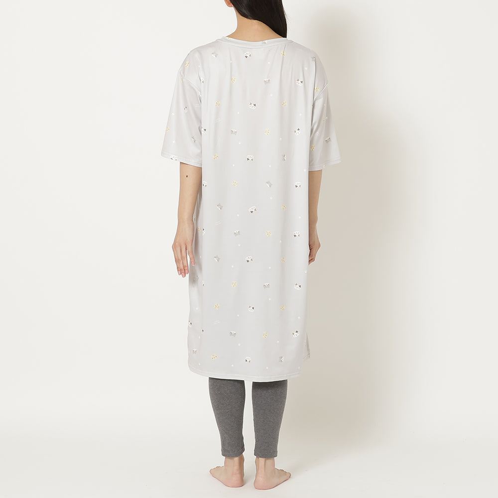 ふくふくにゃんこ やわらか 涼感 ワンピース – HAPiNS online shop