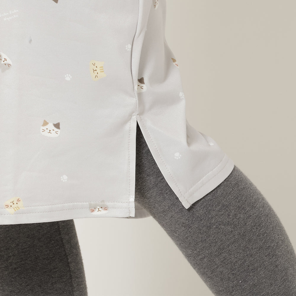 ふくふくにゃんこ やわらか 涼感 ワンピース – HAPiNS online shop