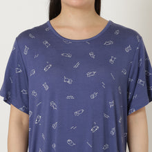  ふくふくにゃんこ ごろにゃんコクーンＴシャツ
