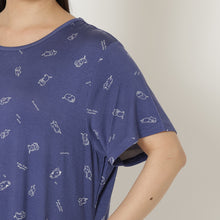  ふくふくにゃんこ ごろにゃんコクーンＴシャツ
