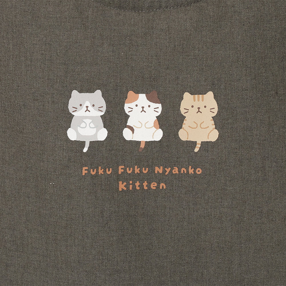 ふくふくにゃんこ KITTENかぶりエプロン – HAPiNS online shop