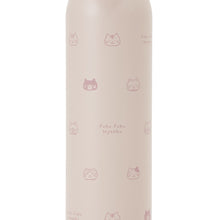  ふくふくにゃんこ おかおドットワンタッチステンレスボトル
