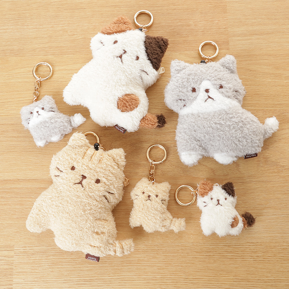 ふくふくにゃんこ KITTENリング付きミニマスコット – HAPiNS online shop