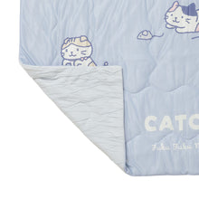  ふくふくにゃんこ 接触冷感CATCHくしゅくしゅお昼寝ケット
