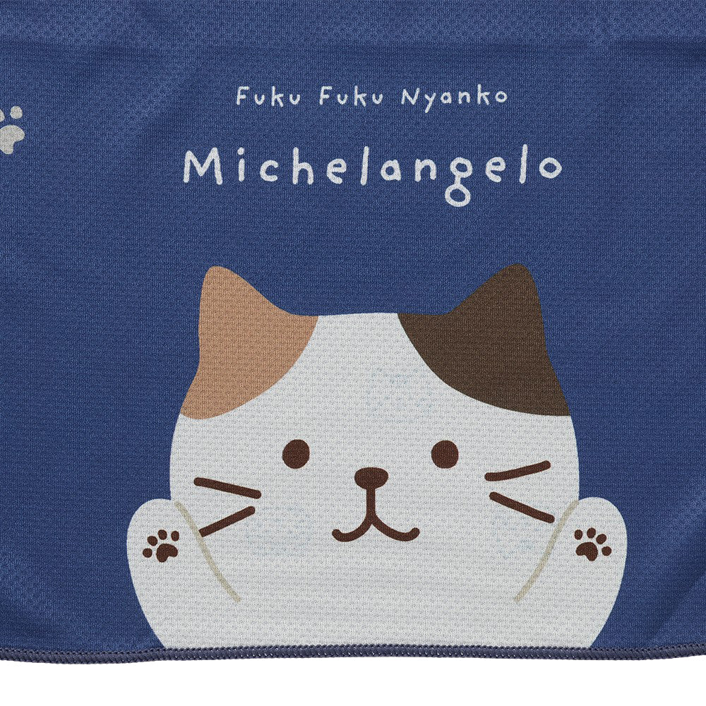 ふくふくにゃんこ クールメーカー冷却 ロングタオル – HAPiNS online shop
