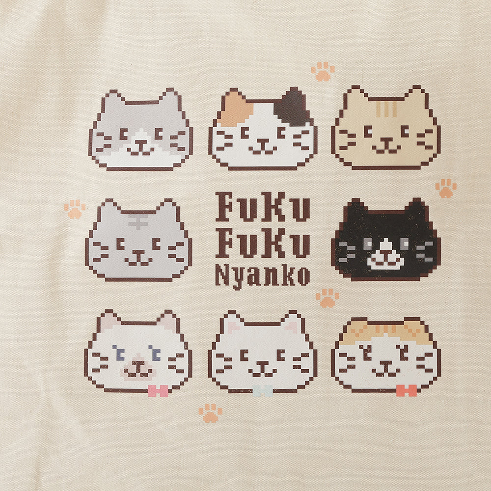 ふくふくにゃんこ RPG風ドット トート【WEB限定】 – HAPiNS online shop
