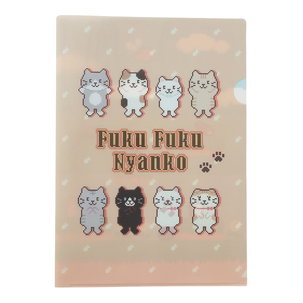 ふくふくにゃんこ 異世界転生 クリアファイル【WEB限定】 – HAPiNS
