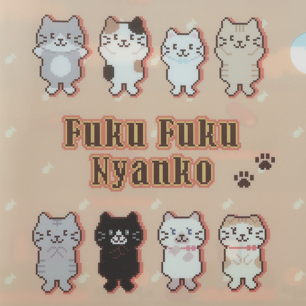 ふくふくにゃんこ 異世界転生 クリアファイル【WEB限定】 – HAPiNS