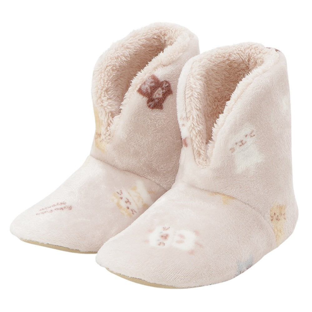 ふくみこ② ふくふくにゃんこ フランネルルームブーツ – HAPiNS online shop