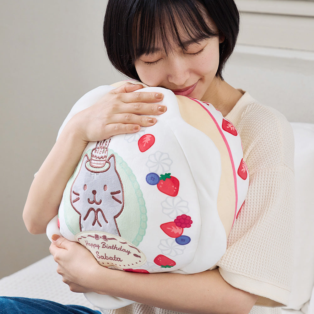 ふくふくにゃんこ ケーキクッション（サバタ） – HAPiNS online shop