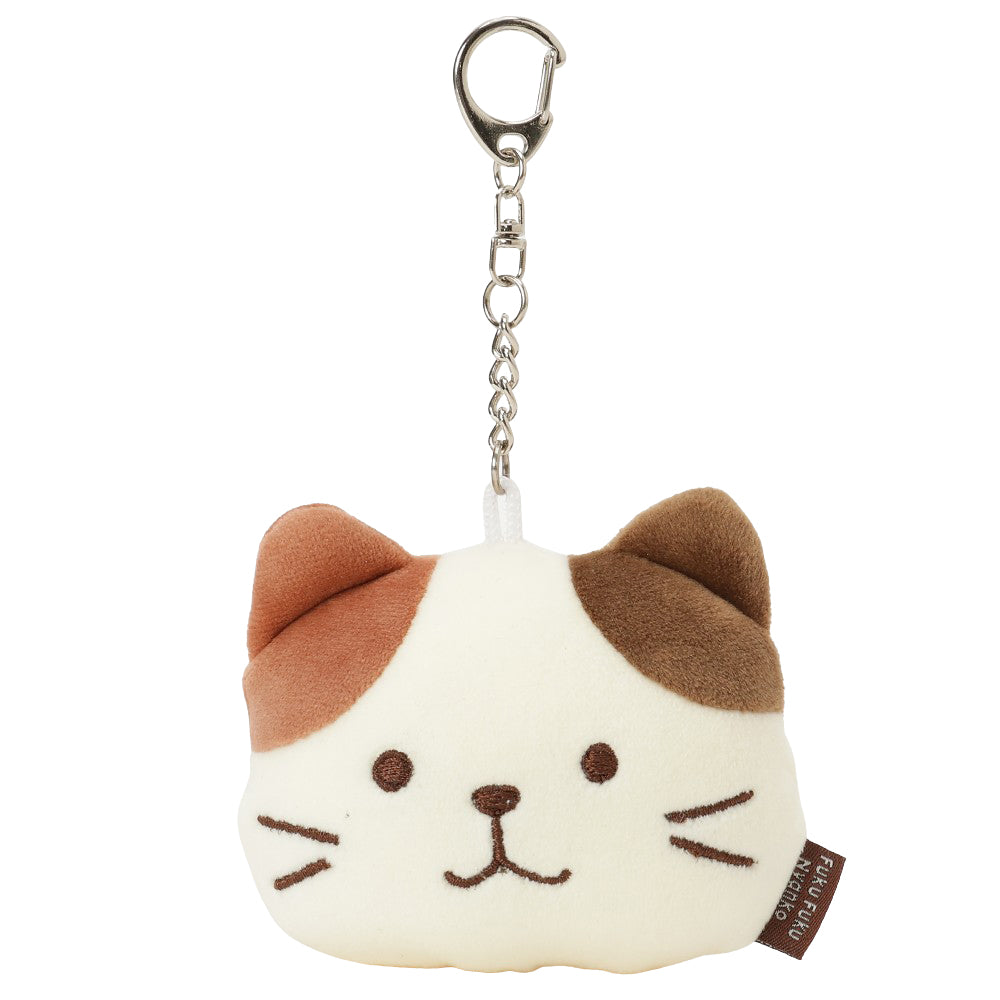 ふくちゃん ふくふくにゃんこ もちもちキーリング – HAPiNS online shop