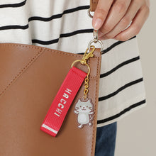  ふくふくにゃんこ　ハッチ バースデー 刺繡 タグ キーホルダー（2026年発売）
