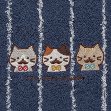  ふくふくにゃんこ ひげにゃんこフェイスタオル
