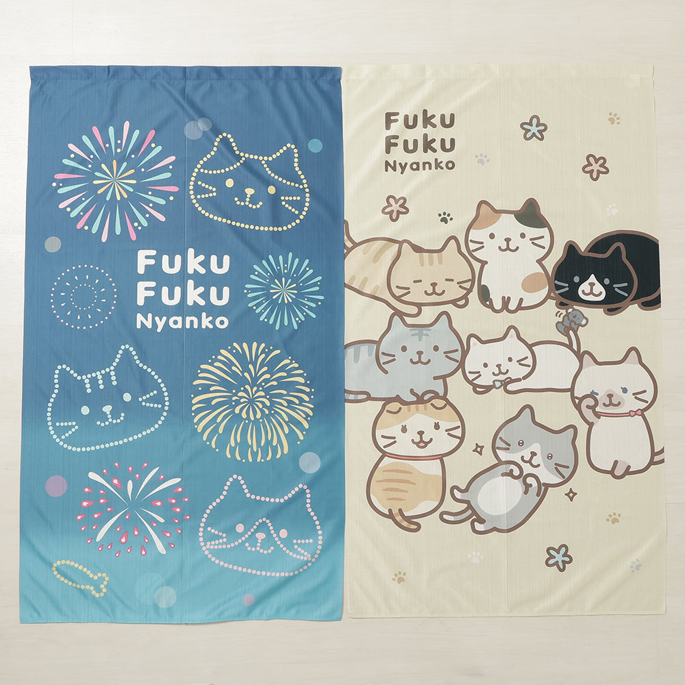 ふくふくにゃんこ のれん ふくふくにゃんこ のれん【WEB限定】 – HAPiNS online shop