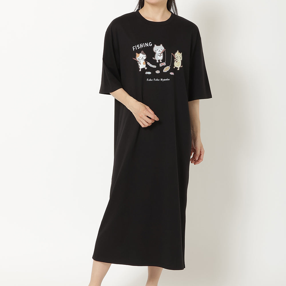 ふくふくにゃんこ ライフ ワンピース – HAPiNS online shop