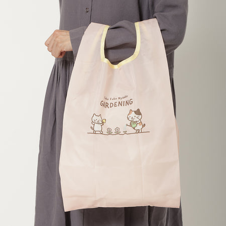 ふくふくにゃんこ ライフ  コンパクト エコバッグ