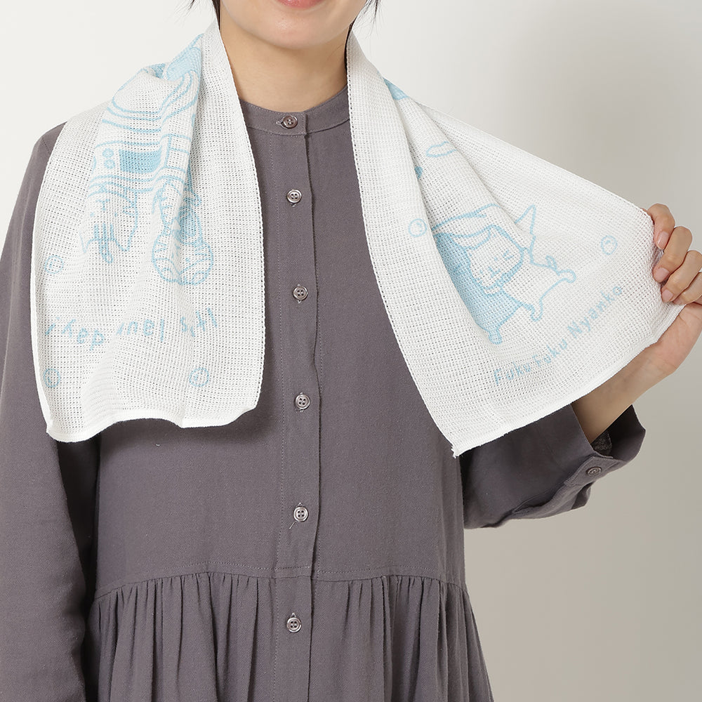 ふくふくにゃんこ やわらかボディタオル ランドリー – HAPiNS online shop