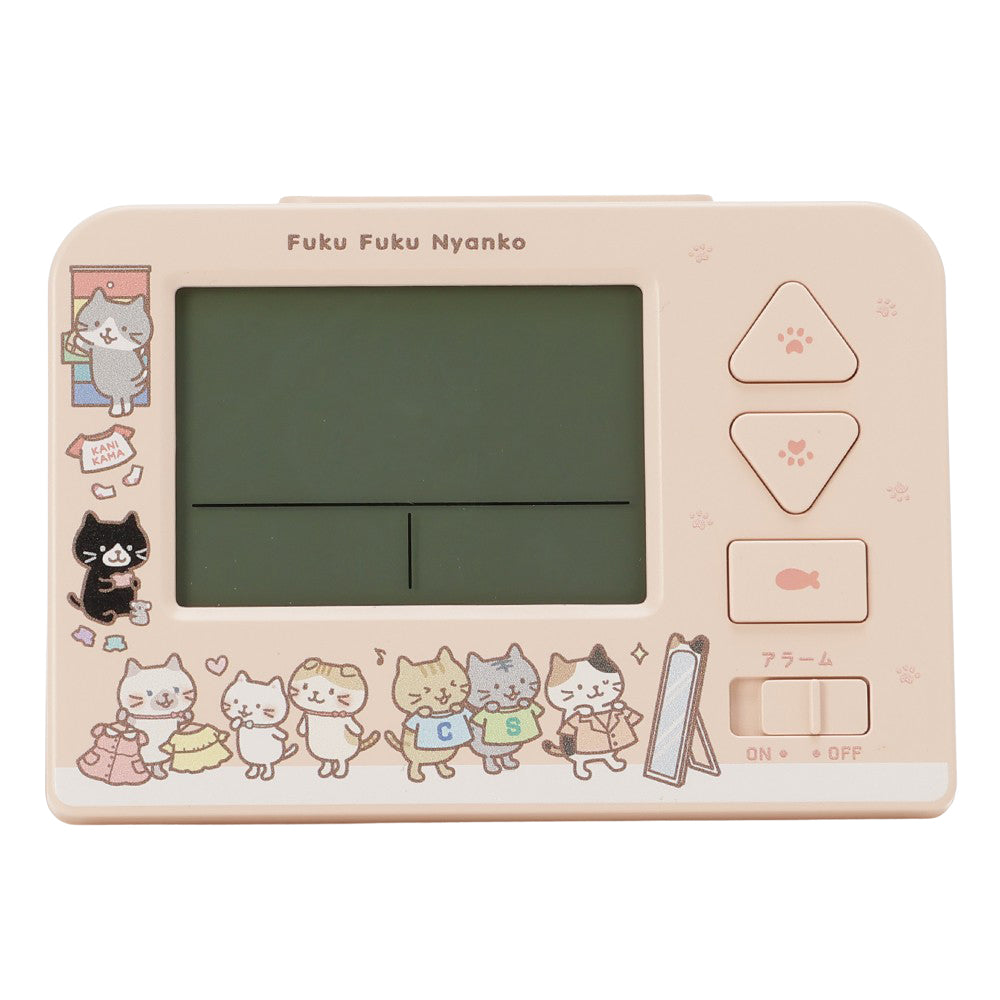 ふくふくにゃんこ 電波クロック – HAPiNS online shop