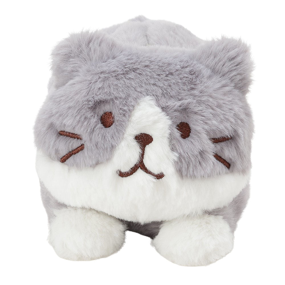 ふくふくにゃんこ ぬいぐるみペンポーチ（ハッチ・しろたまちゃん