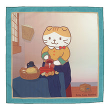  ふくふくにゃんこ　風呂敷【ガチャガチャ販売】
