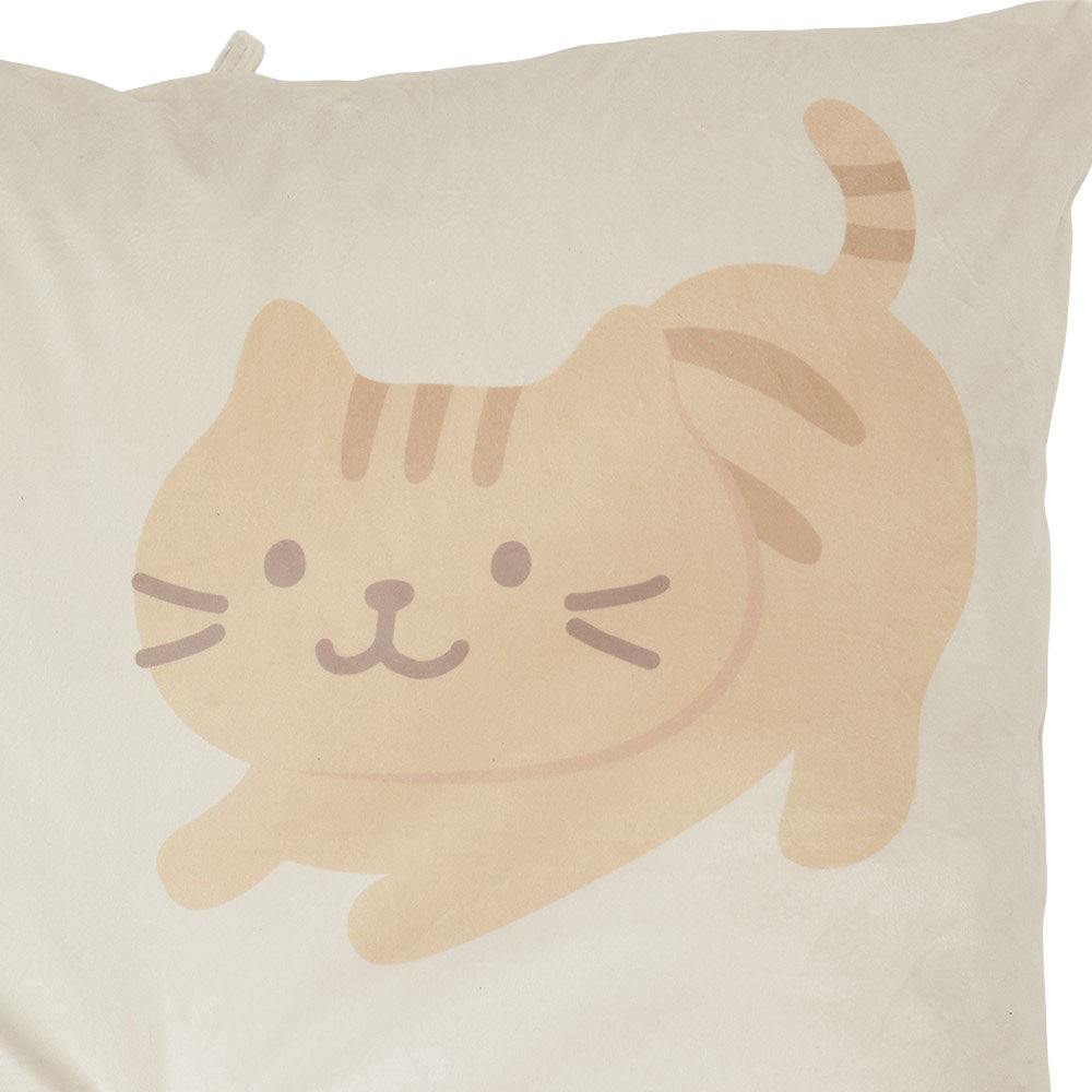 ふくふくにゃんこ みつめてごろ寝クッション – HAPiNS online shop