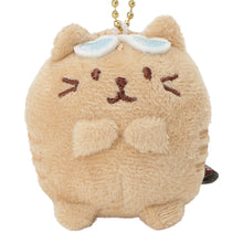  ふくふくにゃんこ 　マスコットＳキーホルダー　ひやけ
