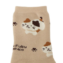  ふくふくにゃんこ パイルソックス　みつめて 【2026‗秋冬】
