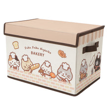  ふくふくにゃんこ 不織布収納ボックス2個セット
