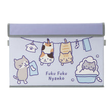  ふくふくにゃんこ 不織布収納ボックス2個セット
