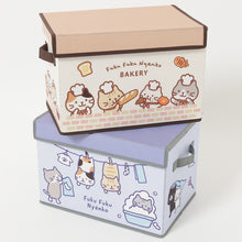  ふくふくにゃんこ 不織布収納ボックス2個セット
