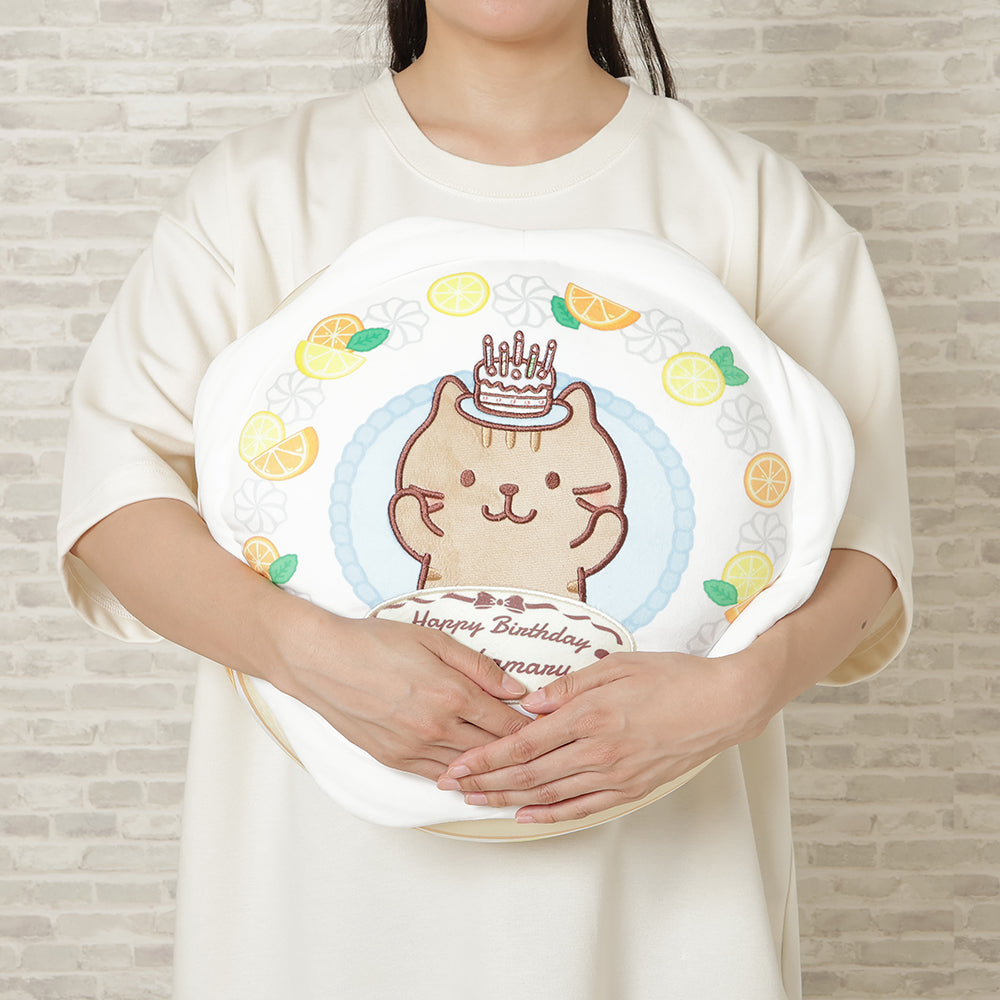 春先取りの ふくふくにゃんこ ケーキクッション（チャチャ） HAPiNS – 絵画