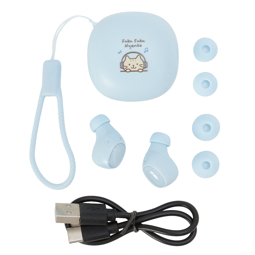 ふくふくにゃんこ ワイヤレスイヤフォン – HAPiNS online shop