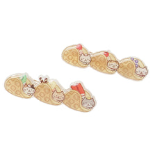  ふくふくにゃんこ ヘアバレッタ 【WEB限定】【海外向け商品】

