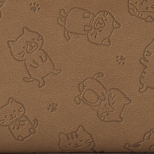 ふくふくにゃんこ 合皮型押しミニ財布 【WEB限定】
